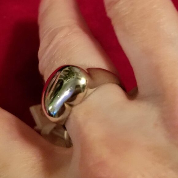 NWT Sterling silver puffy heart ring, size 5.5 - Picture 5 of 12